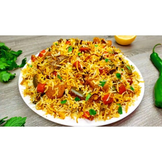 Paneer Biryani.