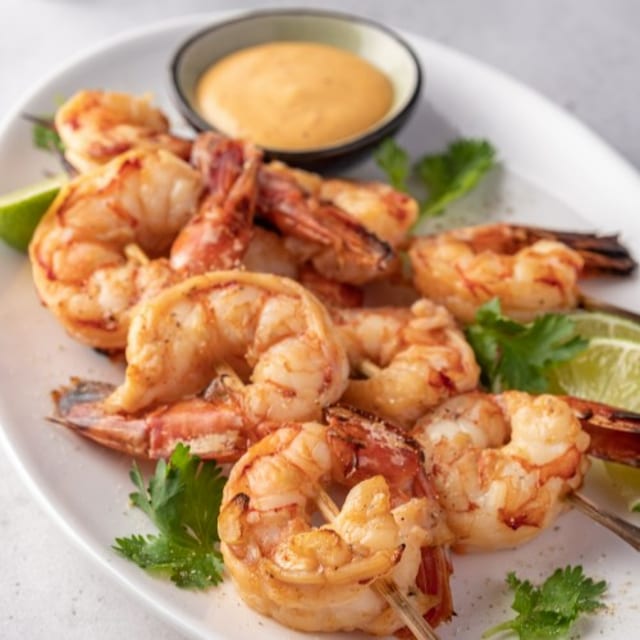Shrimp Tandoori.