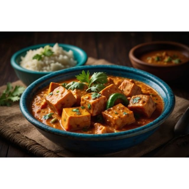 Mattar Paneer.